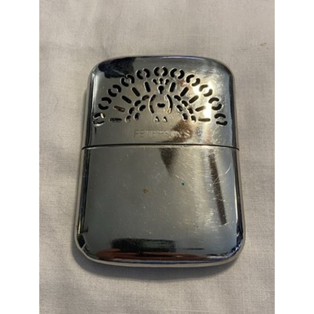 Vintage Metal Peacock Hand Warmer Occupied Japan Petersons